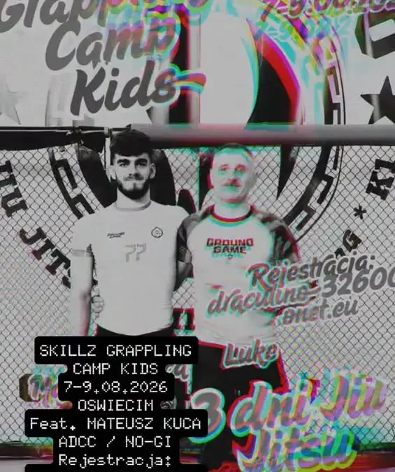 Skillz Grappling Camp dla dzieci w Oświęcimiu – 7-9 sierpnia 2026