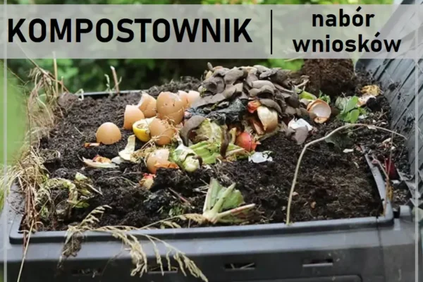 Gmina Brzeszcze: bezpłatne kompostowniki dla mieszkańców – trwa nabór wniosków