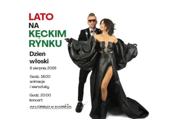 Dzień włoski na kęckim Rynku – warsztaty, klasyki motoryzacji i koncert