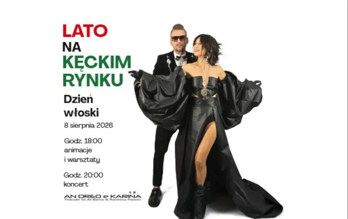 Dzień włoski na kęckim Rynku – warsztaty, klasyki motoryzacji i koncert