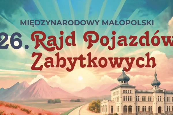 Zabytkowe auta przejadą przez Kęty. Rajd już 15 sierpnia