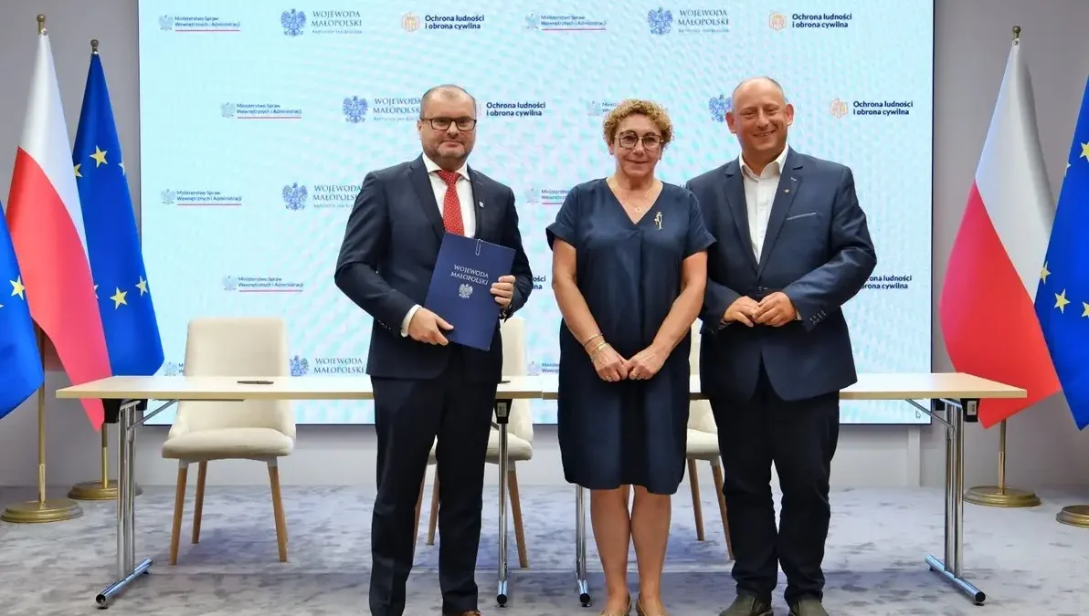 Gmina Kęty z dofinansowaniem na magazyn ochrony ludności w Witkowicach