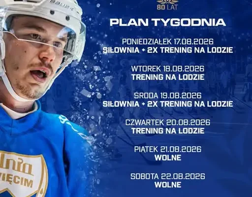 Plan treningowy Unii Oświęcim na ten tydzień
