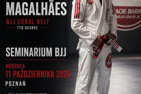 Draculino Magalhães ponownie w Poznaniu: seminarium BJJ z legendą już 11 października