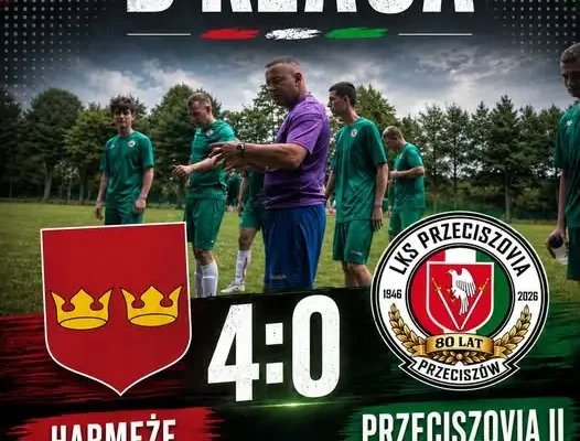 Rezerwy Przeciszovii przegrywają inaugurację w B klasie