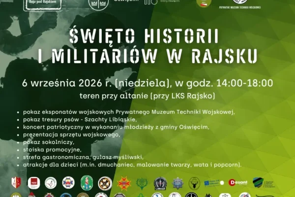 IV Święto Historii i Militariów w Rajsku – wojskowe pokazy i atrakcje dla całych rodzin
