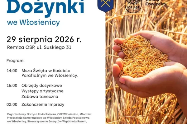 Dożynki we Włosienicy: Święto Plonów 29 Sierpnia