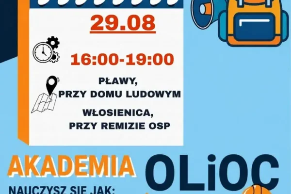 Trening reagowania na alarmy podczas dożynek w Pławach i Włosienicy