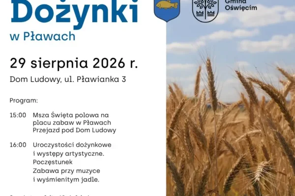 Święto Plonów w Pławach już 29 sierpnia – program, atrakcje i tradycja