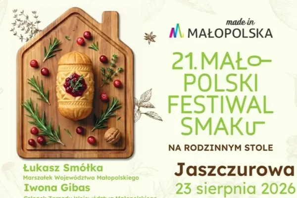 21. Małopolski Festiwal Smaku w Jaszczurowej – rodzinne święto kulinariów