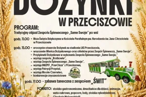 Dożynki w Przeciszowie 2026 – program, atrakcje i zaproszenie