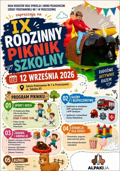 Piknik Rodzinny i Bieg Uliczny w Przeciszowie – zapisy do 11 września