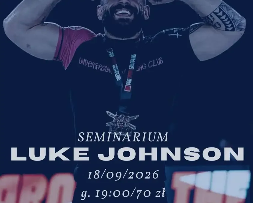 Seminarium BJJ z Lukiem Johnsonem w Oświęcimiu już 18 września