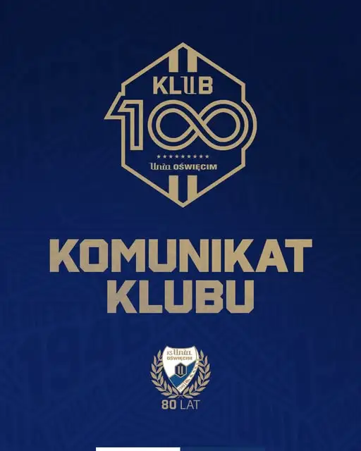 Klub 100: odbiór kart na sezon 2026/2027 w Oświęcimiu