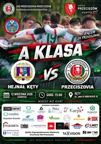 Weekend pełen piłkarskich emocji z LKS Przeciszovia – derby gminy już w niedzielę!