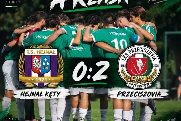 Przeciszovia wygrywa w Kętach 2:0 i zgarnia pełną pulę