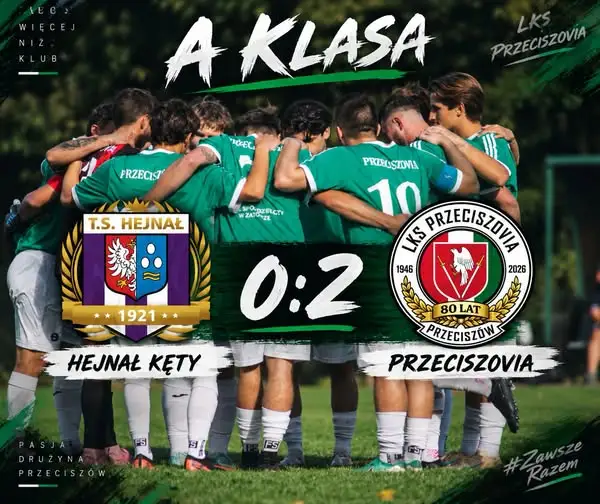 Przeciszovia wygrywa w Kętach 2:0 i zgarnia pełną pulę