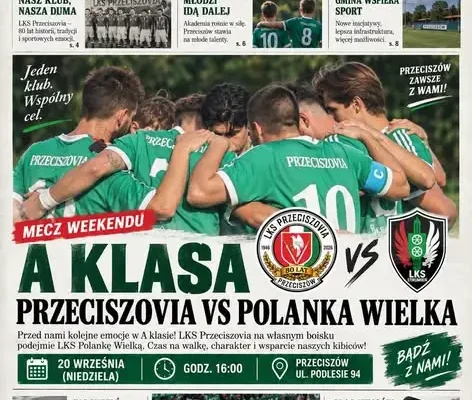 LKS Przeciszovia przed meczowym weekendem – rezerwy i pierwsza drużyna w akcji