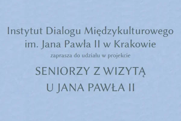Seniorzy z wizytą u Jana Pawła II – wyjątkowy projekt zwiedzania Centrum JP2 w Krakowie